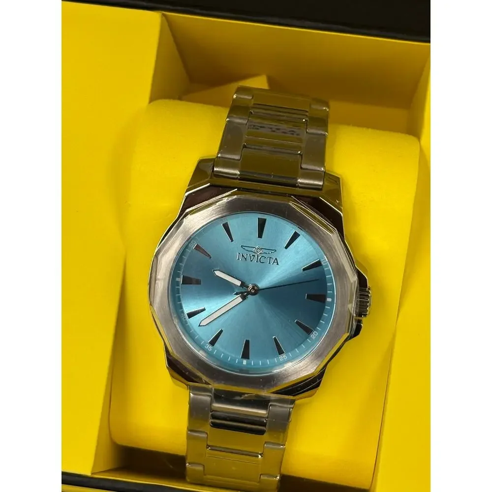 Invicta Speedway Dominus Men’s Watch 42mm Steel band Blue Dial New in Box